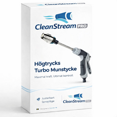 CleanStream PRO™ - Förvandla slangen till rengöringskraft